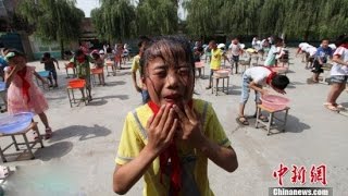 جديد مدرسة في الصين تجبر طلابها على تجربة الغرق HD