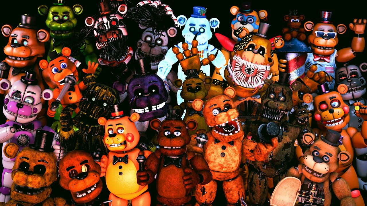 Fnaf main. FNAF every Freddy. FNAF 1 main menu. React to every Freddy in a nuu.