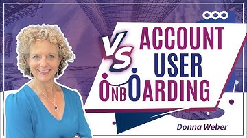 Account vs User Onboarding | Customer Onboarding Video