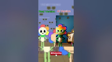 Howdy! Im Flowy / Dandys World Animation 🌟 | AI Version #shorts #animation #roblox #dandyswolrd