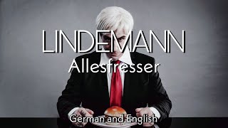 LINDEMANN - Allesfresser - English and German lyrics