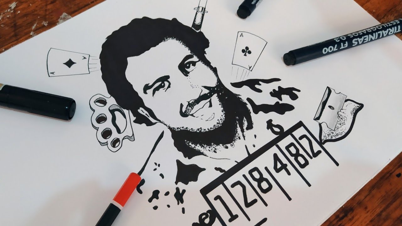 Dibujo De Pablo Escobar El Patr N Pablo Escobar Drawing YouTube Maxresdefault