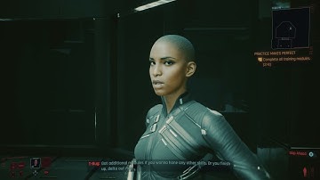 Cyberpunk 2077 - Practice Makes Perfect (Tutorial) Complete All Training Modules XSX 1.5 Raytracing