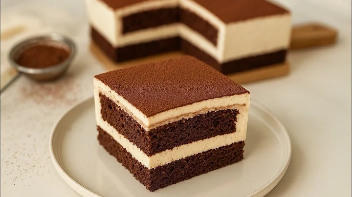 How to Make Tiramisu Cake | Café-Style Italian Dessert