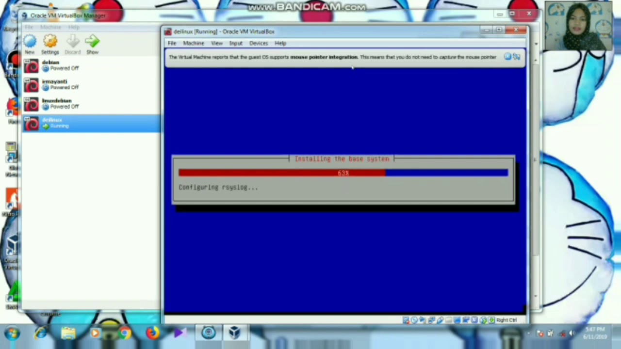 Tutorial Menginstal Linux Debian di Virtual Box - YouTube