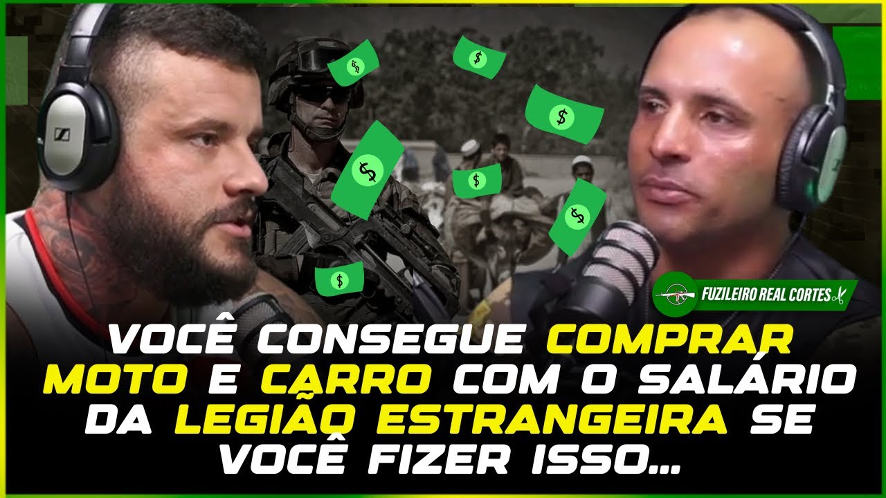 QUAL É O SALÁRIO DE UM LEGIONÁRIO? - Ep 72 Douglas Cochoni
