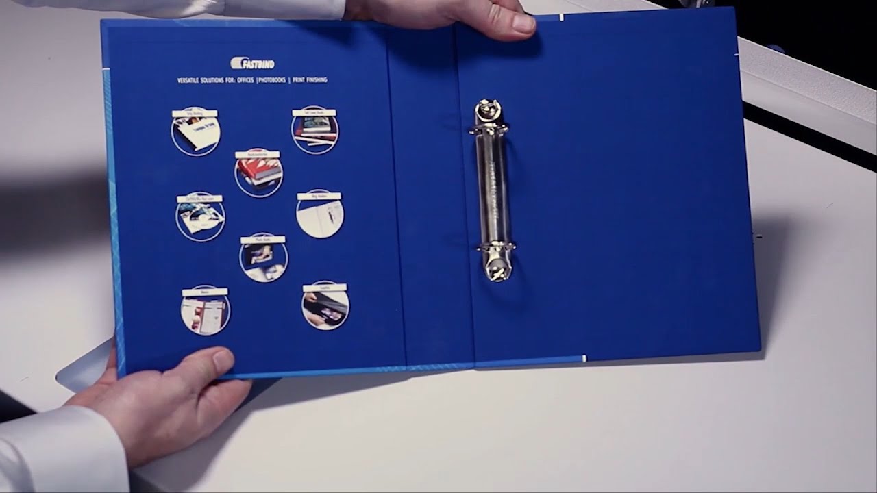 Fastbind Casematic H46Pro - Making covers for a ring binder