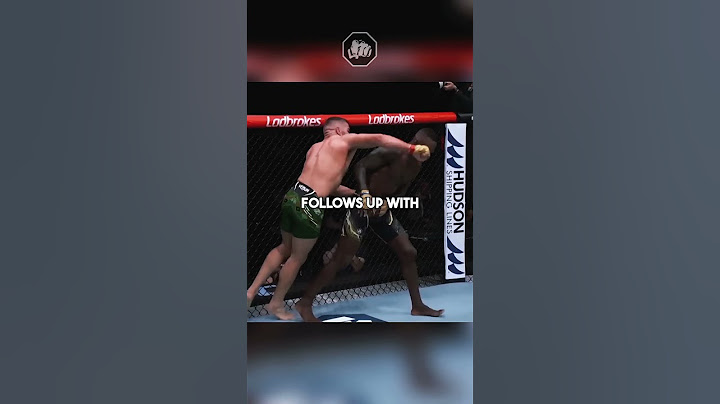 How Dricus Du Plessis Finished Israel Adesanya