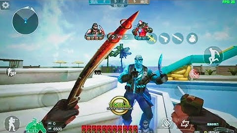 Crossfire Mobile Offline | Hero Mode HMX Resort Map Bot Match Offline fps  Android Gameplay