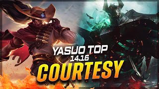 Courtesy - Yasuo vs Mordekaiser TOP Patch 14.16 - Yasuo Gameplay