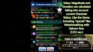 Skyrim Alchemy Pro - Features