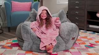 The Comfy Dream Jr Quarter Zip Wearable Blanket on QVC