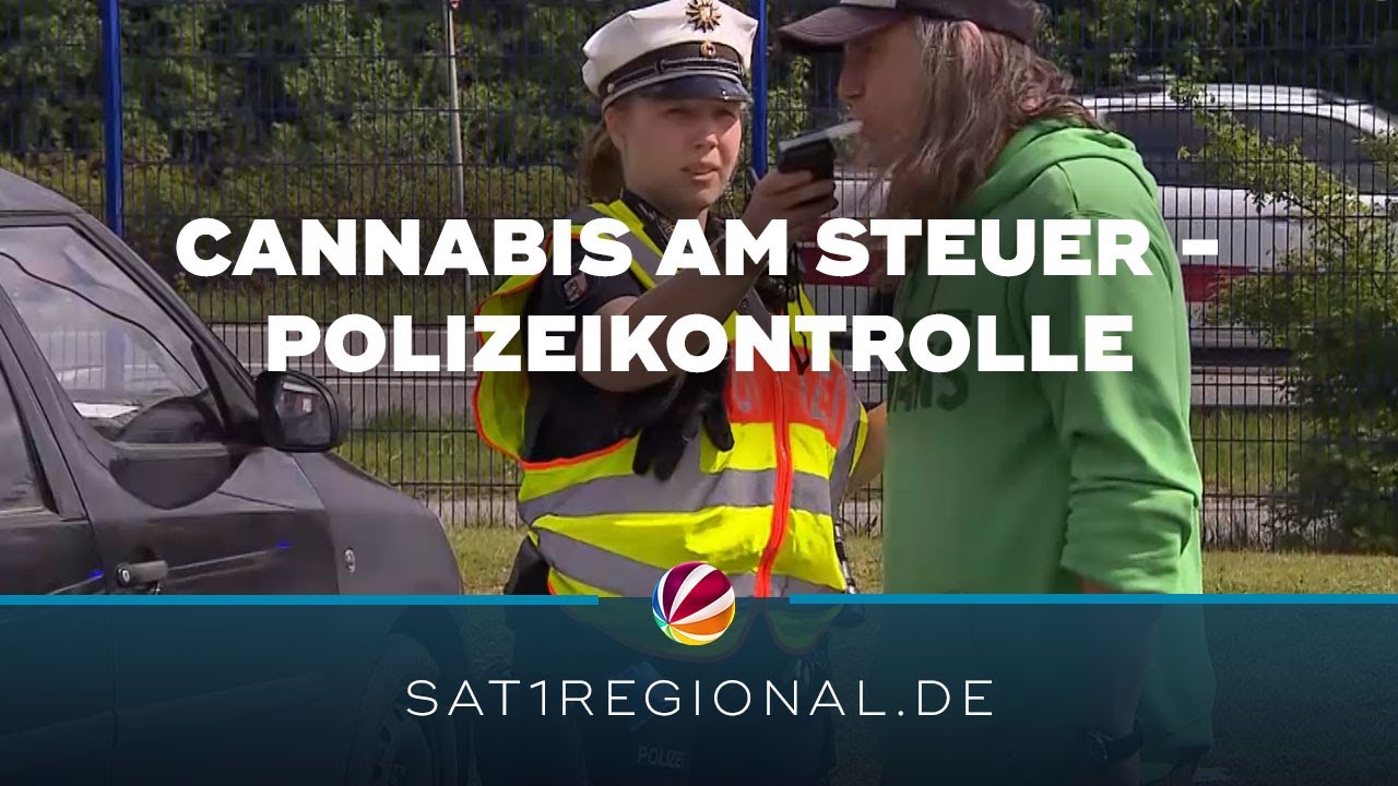 Cannabis am Steuer: Polizei kontrolliert Autofahrer im Raum Heide