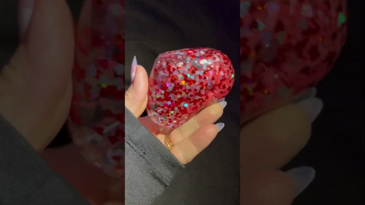 Freezable Glitter Glass Pipe