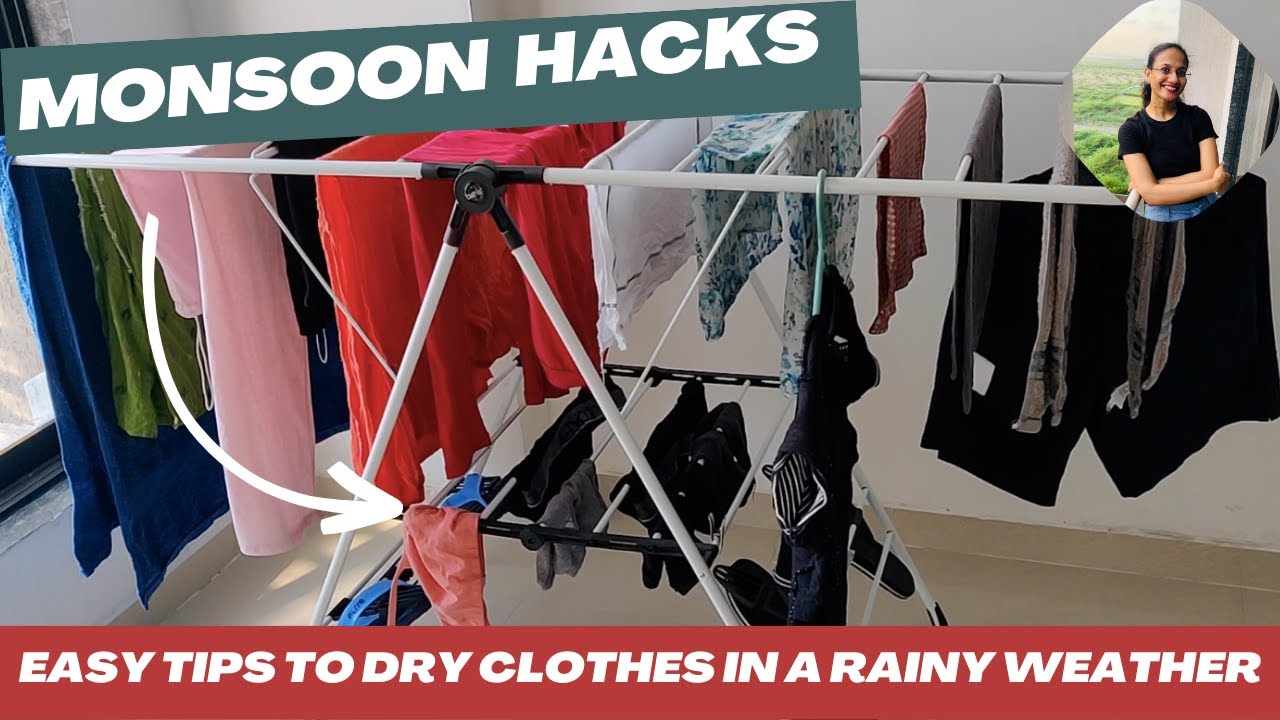 Laundry Hacks to Try This Rainy Season