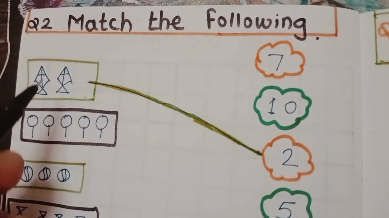 Maths worksheet for LKG UKG and Playgroup Students