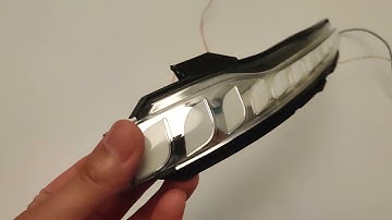 Dynamic Side Mirror LED Indicator Turn Signal Lights For Mercedes-Benz W205