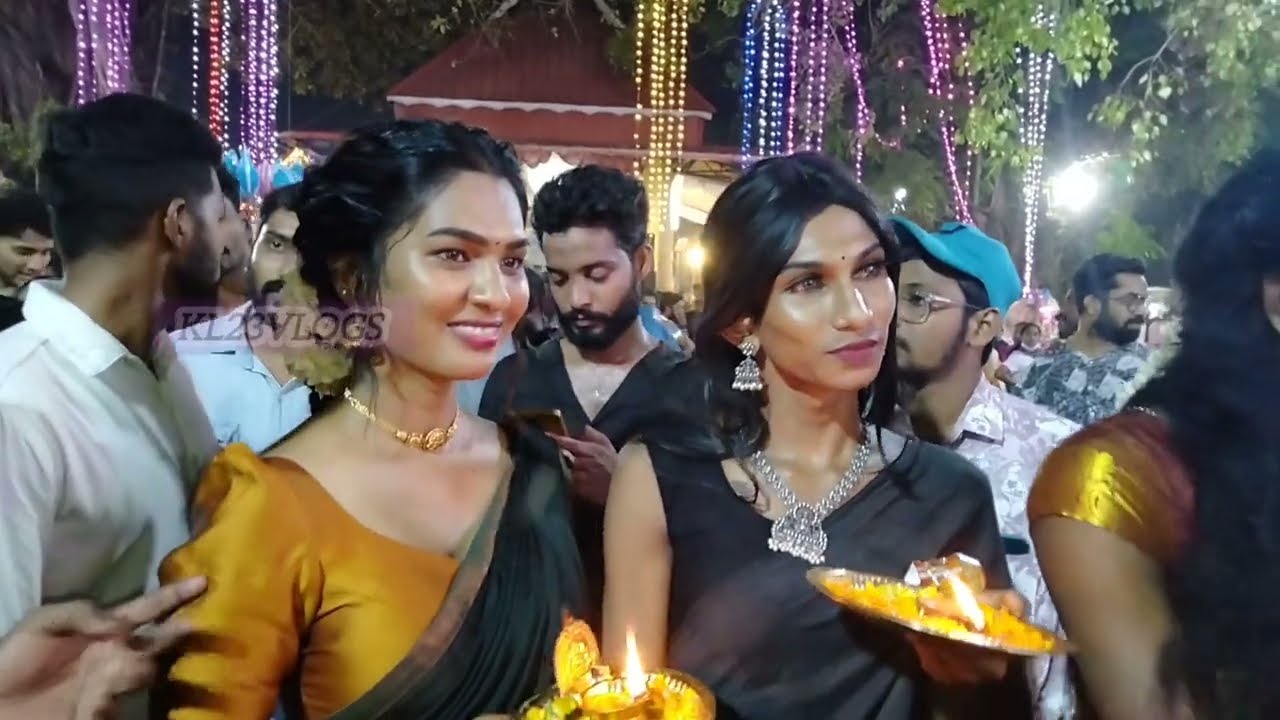 കൊറ്റംകുളങ്ങര യിലെ സുന്ദരി ആര് ? #chamayavilakku2024 #kottankulangara #celebrity #vairalvideo