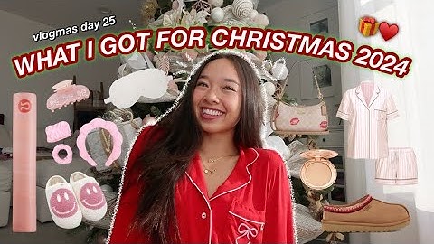 CO DOSTAŁAM NA BOŻE NARODZENIE 2024 *haul* | Vlogmas dzień 25