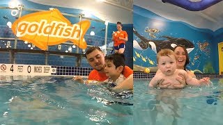 Goldfish Swimming School helps babies and toddlers learn to swim