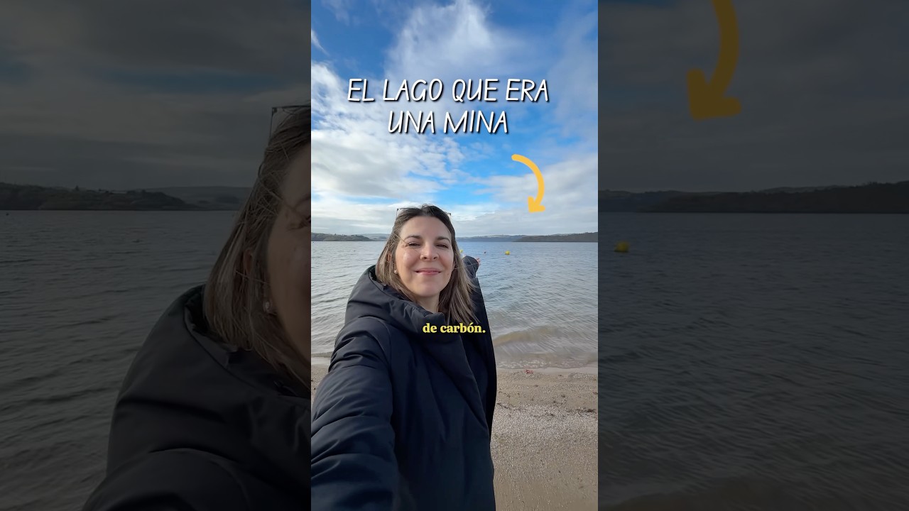 El lago As Pontes (Galicia) no es lo que parece!!