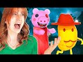 You laugh You Lose with Roblox Piggy Movies