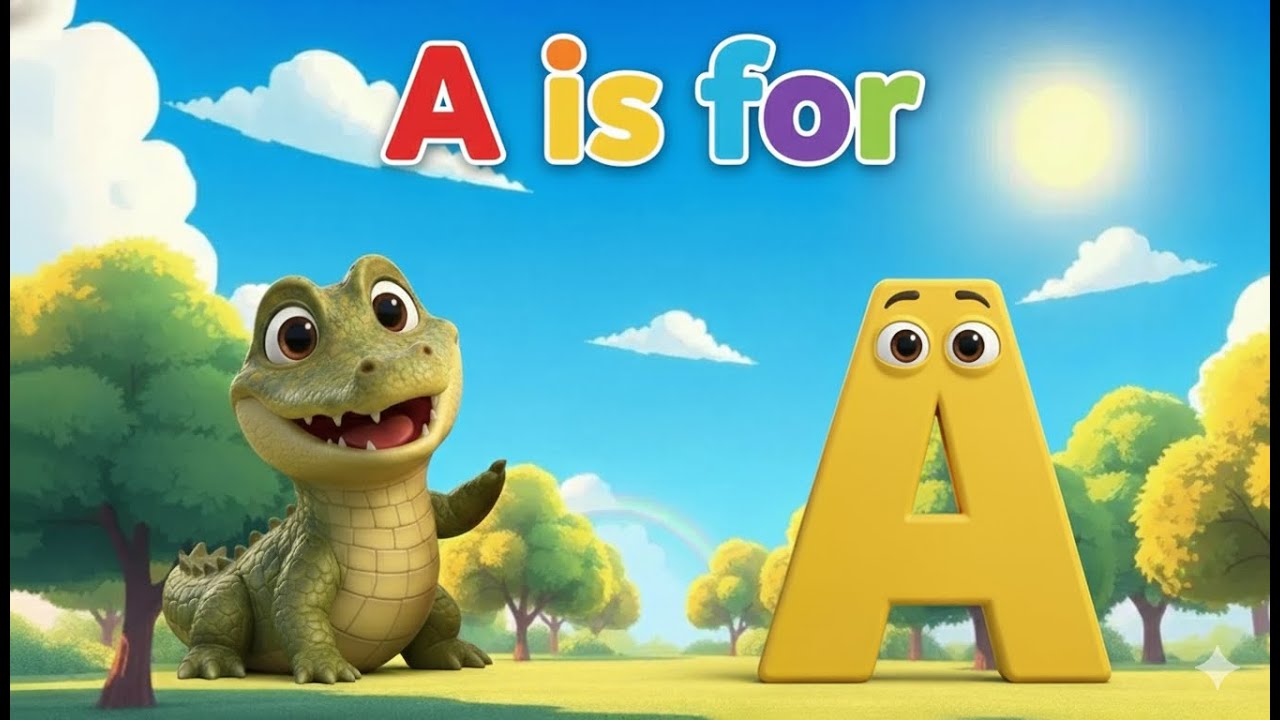 The Animal Alphabet Song | A is for Alligator | Learn ABCs with Zoo ...