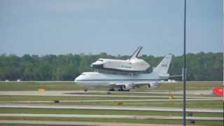 20120427 Space Shuttle Enterprise Departs Dullas Airport to JFK Airport