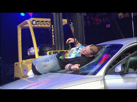 JBL tosses John Cena through a car windshield: WWE Great American Bash 2008
