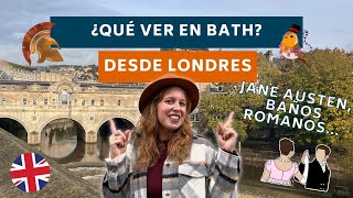 QUÉ VER en un día en BATH  EXCURSIÓN un día desde LONDRES  ¿Cuánto CUESTA ir de LONDRES a BATH?