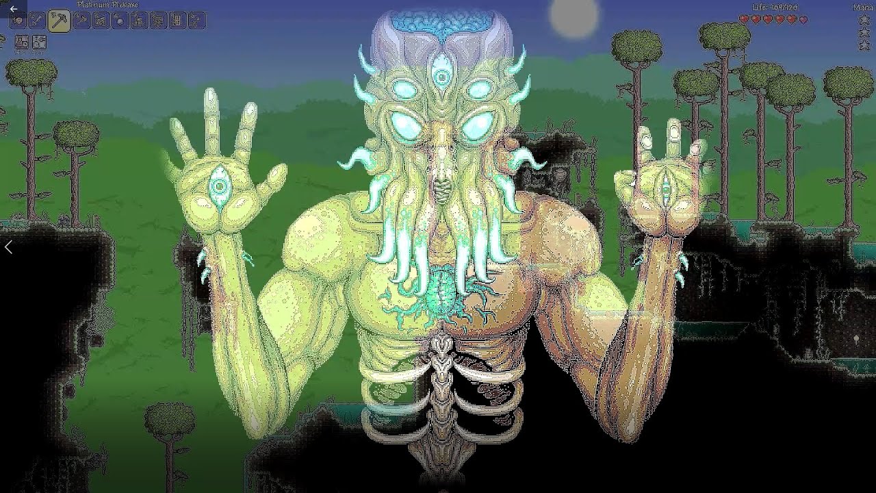 Moon lord is EASY! Part 2 of recorded - YouTube