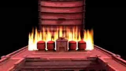 Flame render based on Fast Fourier Transformation