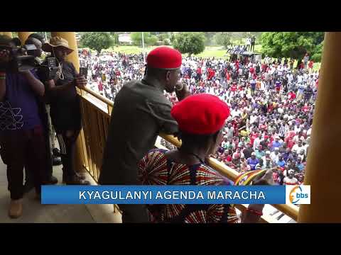 Kyagulanyi Awadde Abe Arua Obweyamo Nga Abasiibula