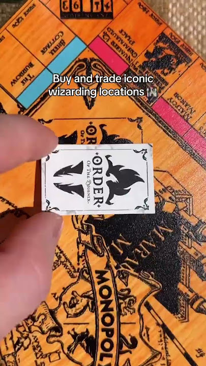 I adore this new Harry Potter monopoly #monopoly #harrypotter #potterhead #miniso #hogwarts