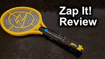 Zap-It! Bug Zapping Rechargeable Electric Racket Review