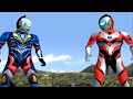ULTRAMAN GEED PRIMITIVE & GEED GALAXY RISING TAG TEAM - ULTRAMAN FIGHTING EVOLUTION 3