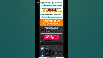 CEX.IO Quiz Answers Today - 07 April | CEX.IO Airdrop | 100% Correct! Claim Free Crypto Instantly! 🚀