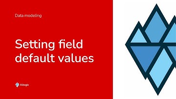 Setting Field Default Values