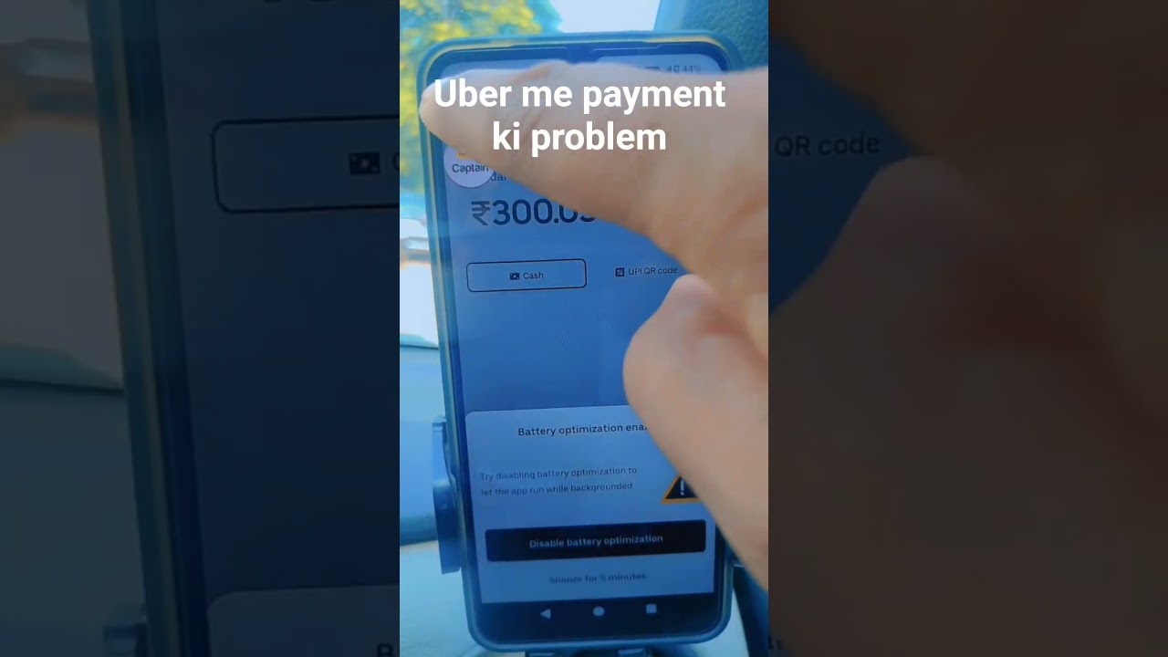 uber me payment ki problem 
