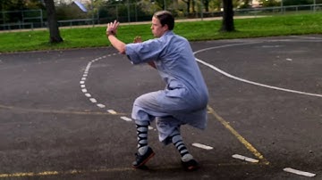 back: Da Pao Quan 少林大炮拳 at He Yong Gan Shaolin Kung Fu Apeldoorn