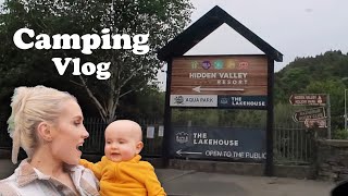 Hidden Valley Campsite Tour Vlog Tent Camping IRELAND 2023 Part 1