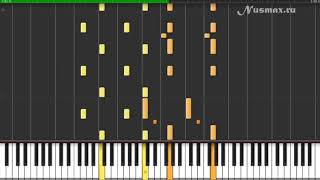 AronChupa — Im An Albatraoz Piano Tutorial (Synthesia + Sheets + MIDI)