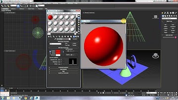 3DS Max Tutorial : My First Scene Part 3. Materials