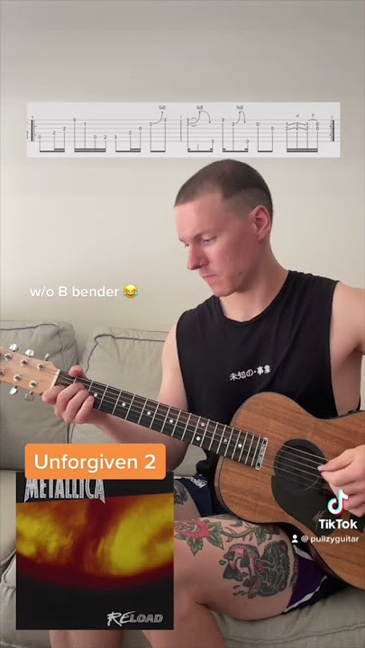 Unforgiven - Metallica (Part 1-2 & 3) with TAB #acoustic #guitar #metallica