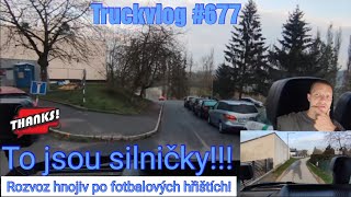 #677, rozvoz hnojiv po fotbalových hřištích v Plzni, jeden to chce v 6 ráno,druhý v 17hod!