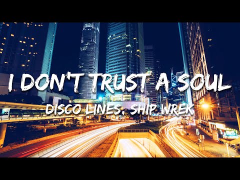 Disco Lines, Ship Wrek - I Don't Trust A Soul (Lyrics)
