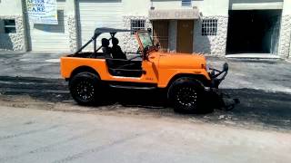 DUBSandTIRES.com 17" Inch XD Series Addict Black Wheels 1979 Jeep CJ7 Review Rims Miami