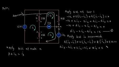Mesh analysis 15 | Electrical Engineering