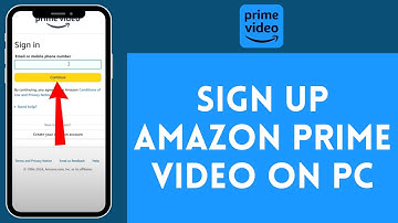 How to Sign Up For Amazon Prime Video on Laptop (2024)