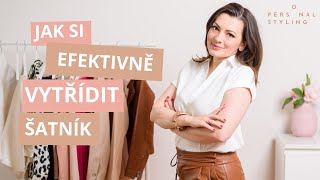 Jak si efektivně vytřídit šatník